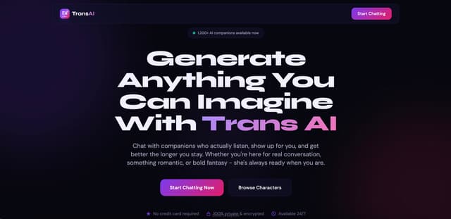 AI Trans Chat preview