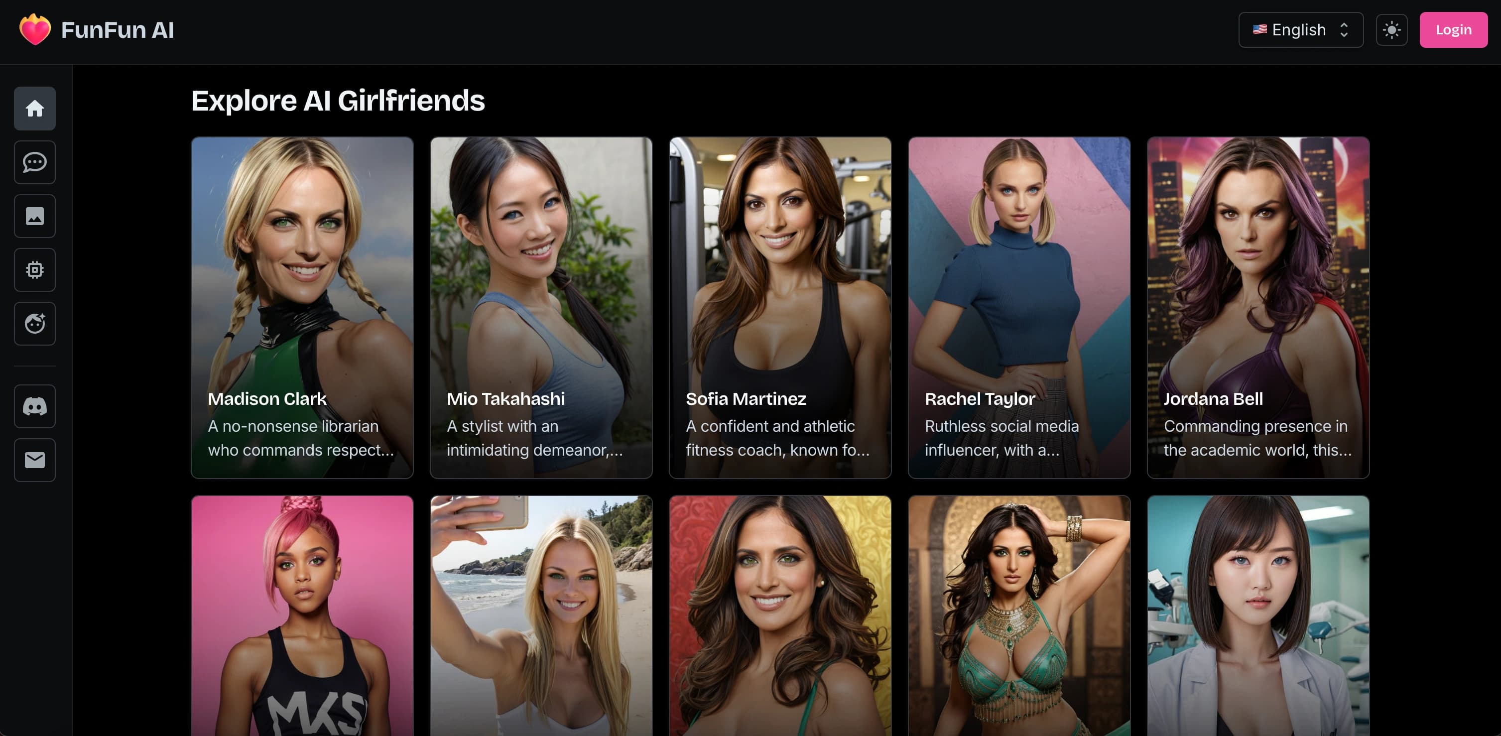 FunFun AI interface screenshot