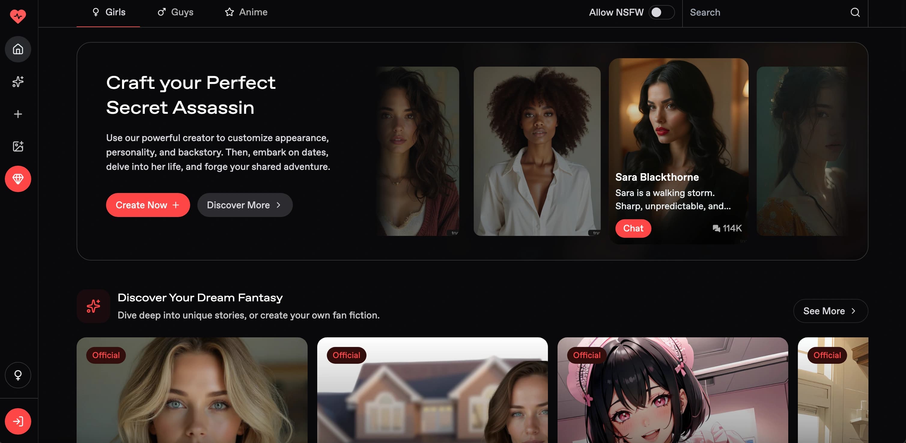 Nectar AI interface screenshot