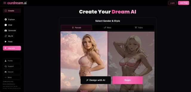 OurDream AI preview